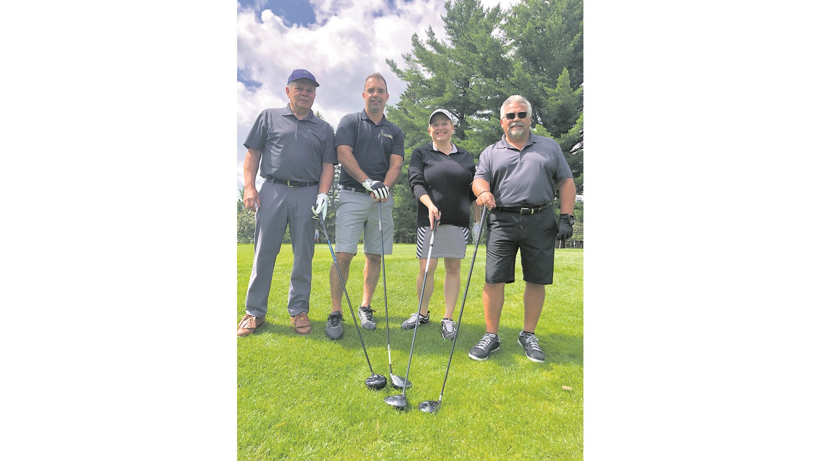 Le plaisir était eu rendez-vous lors du plus récent tournoi de golf du camp musical d’Asbestos