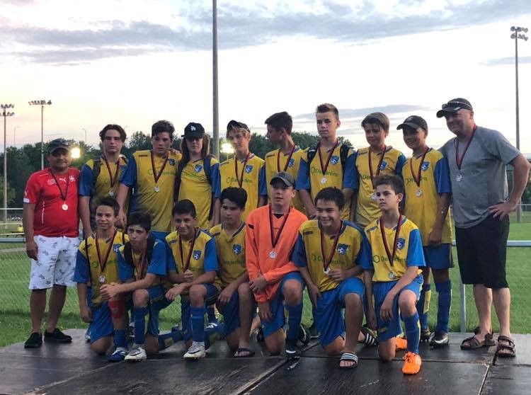 18 août. Pour ce week-end, l’association avait 7 équipes au tournoi de Trois-Rivières et c’est les filles du U14 qui ont récolté la médaille l’or. Plusieurs parents et entraîneurs étaient sur place. Un merci a été adressé au club hôte.