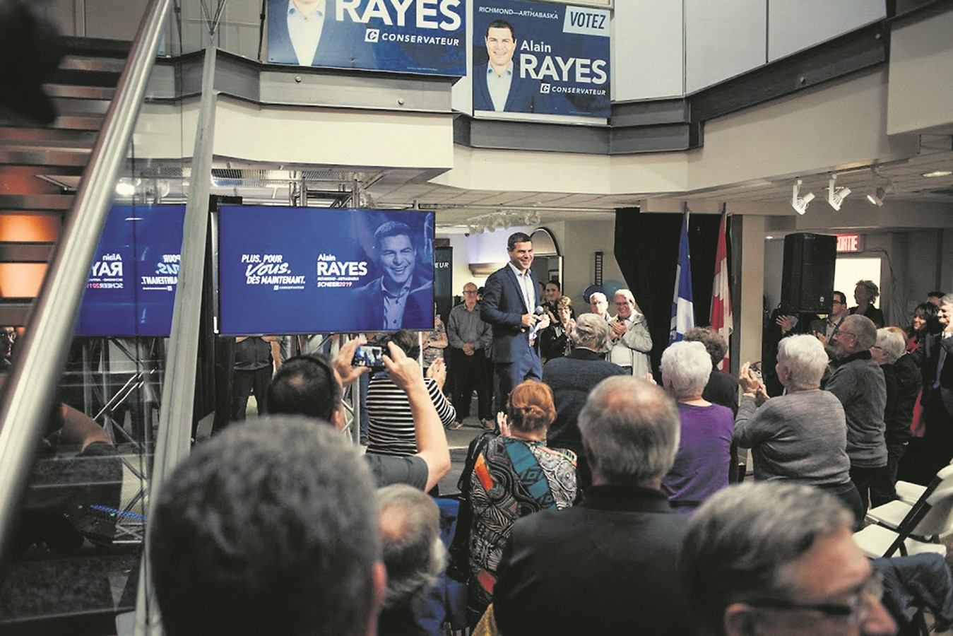 Lancement officiel de la campagne d’Alain Rayes