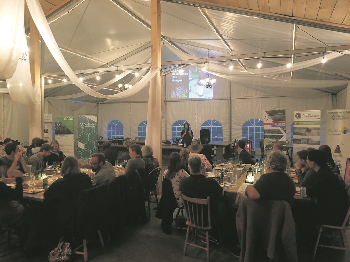 Lancement de la programmation 2019-2020 de la CCES des Sources qui avait lieu au vignoble La Vallée des Nuages de Danville le 2 octobre dernier.