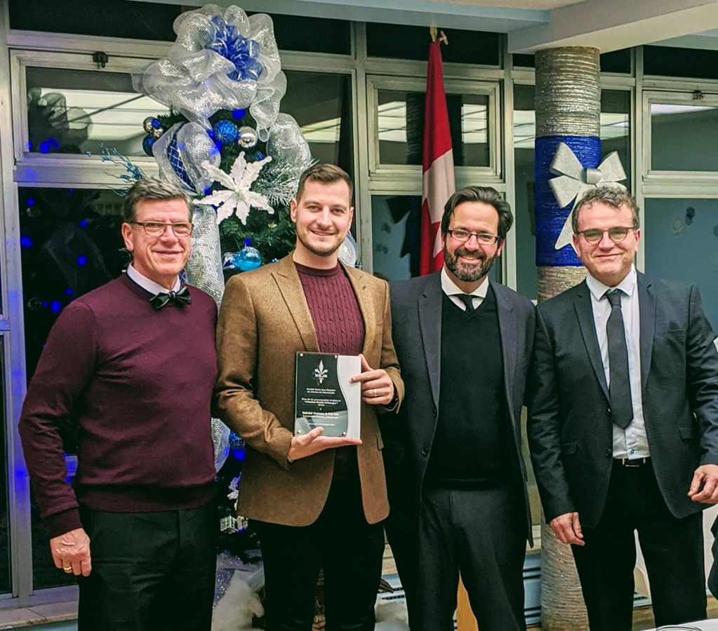 La SSJB de Sherbrooke remet au Groupe Couture son Prix de la personnalité d’affaires 2019