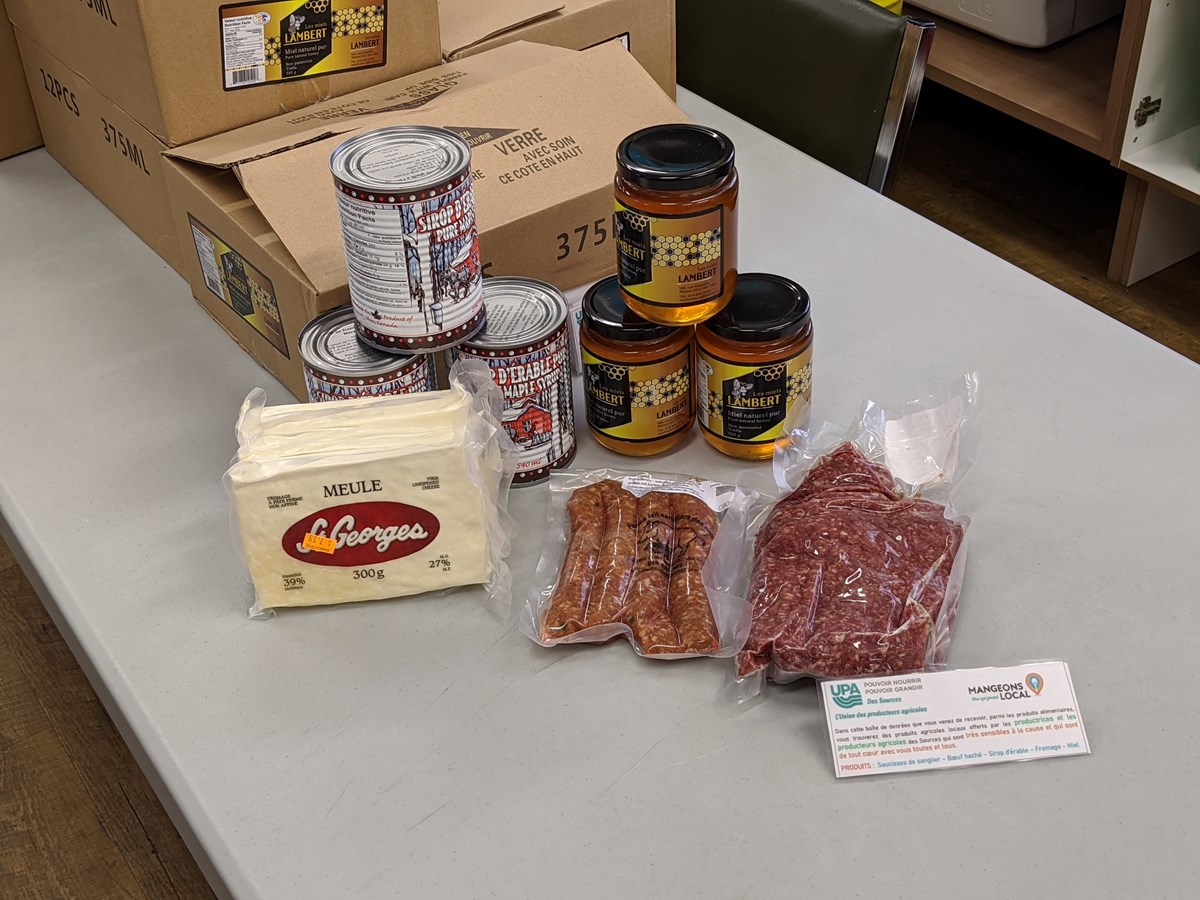 Contributions des producteurs de la région au CAB des Sources