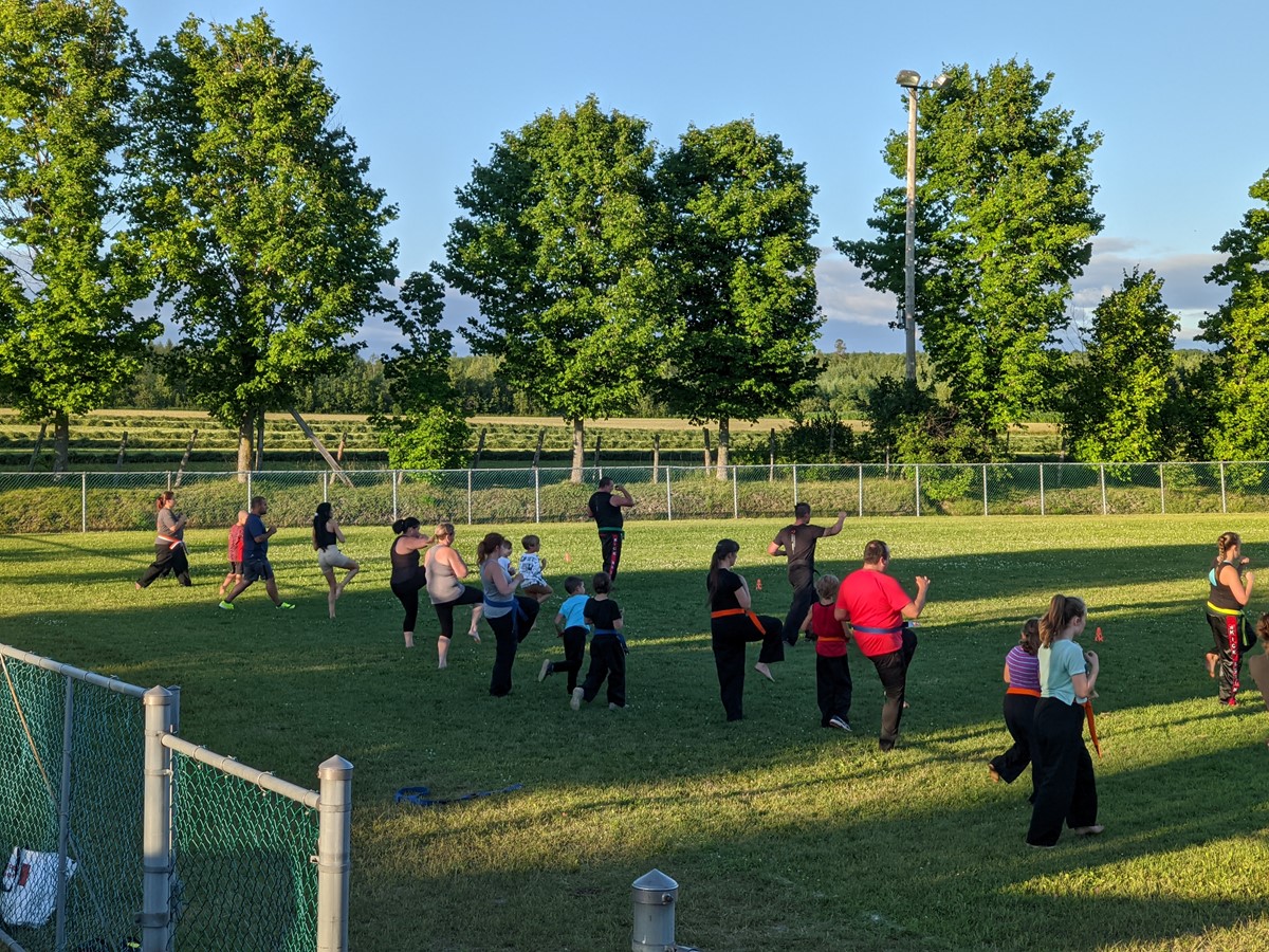 Le Kickboxing gagne en adeptes à Saint-Camille