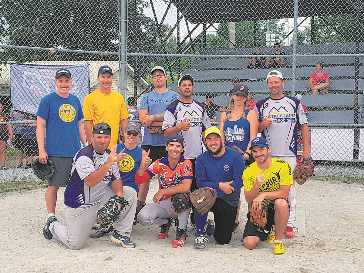 Les gagnants: équipe de l’école St-Francis.