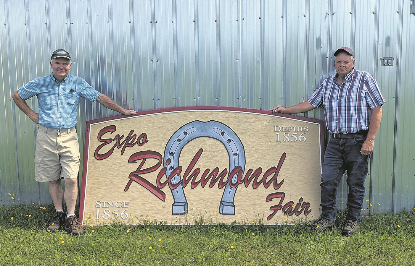 M. Tim Keenan et M. Wally Beard membres du conseil d’administration de l’Expo de Richmond.