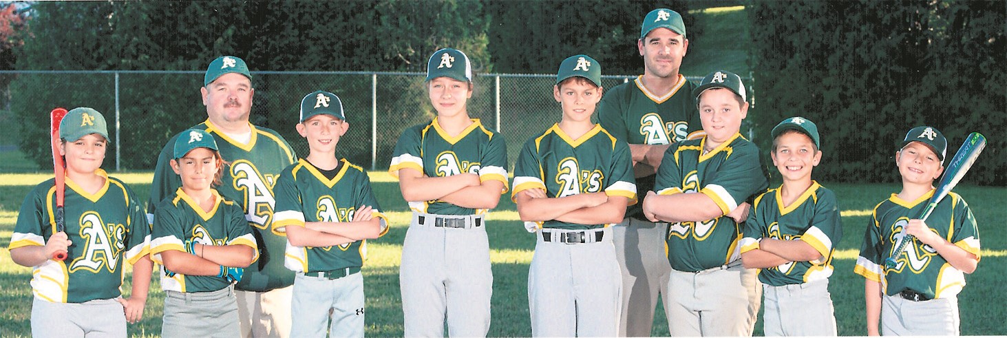 Les équipes de baseball Moustique B des Sources: les A’s