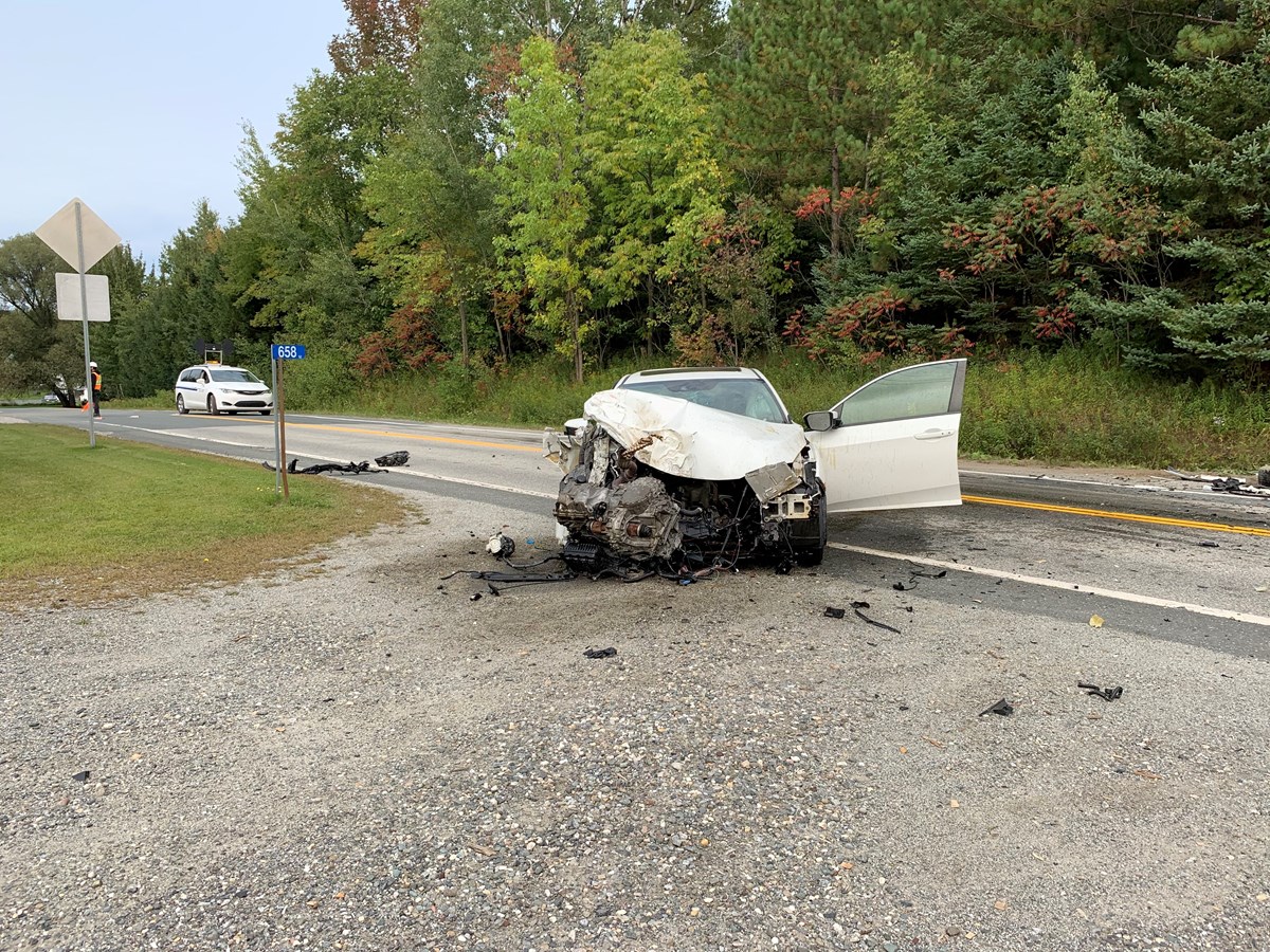 Importante collision à Windsor