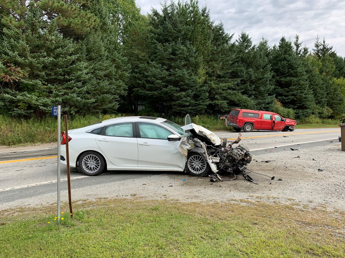 Importante collision à Windsor