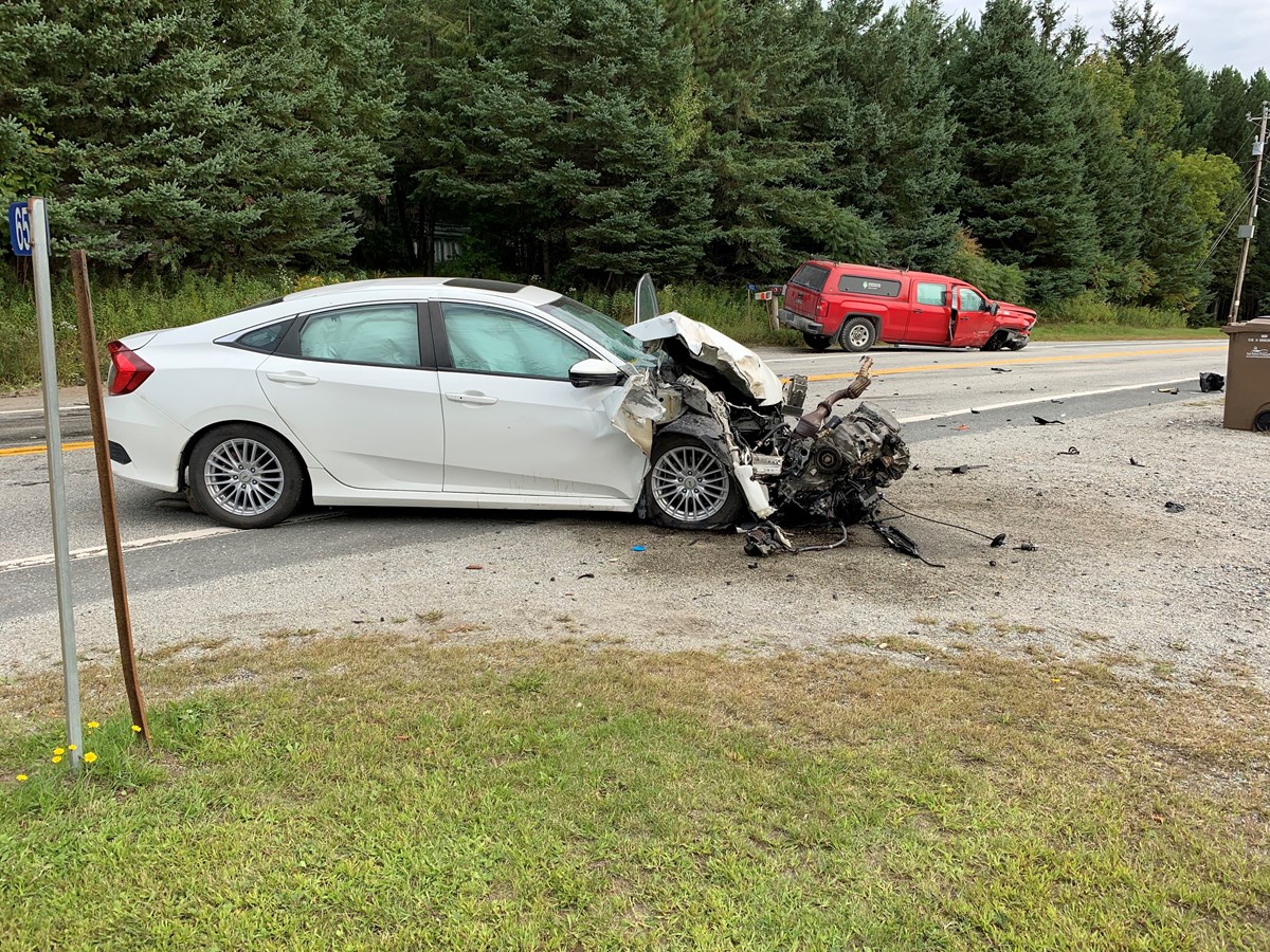Importante collision à Windsor