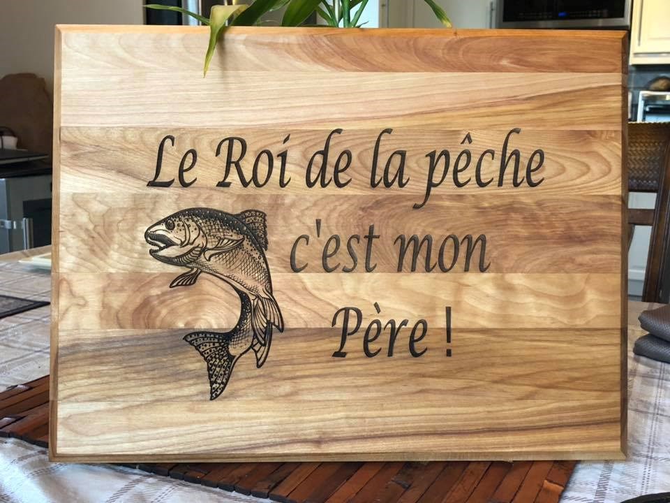 Gravure au laser sur mesure