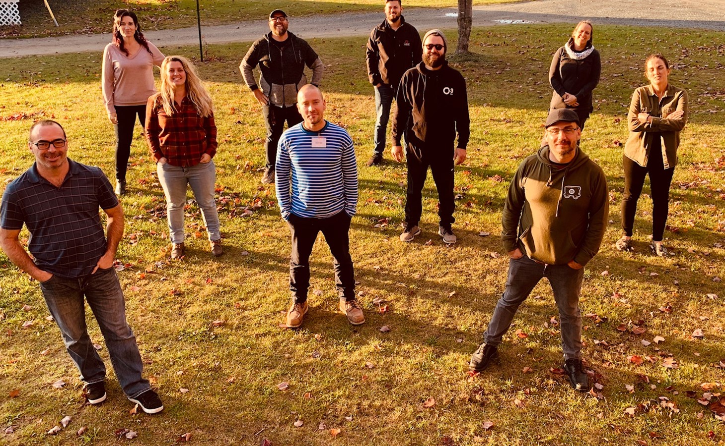 De gauche à droite : Steve Pelletier, Isabelle Dumont, Jessika Gouin, CharlesAntoine-Leblanc, Thomas Deshaies, Pier-Olivier Gouin, Pascal Lapointe, Yan St-Hilaire, Élisabeth Vézina, Isabelle Lodge. (Photo gracieuseté de la CCES)