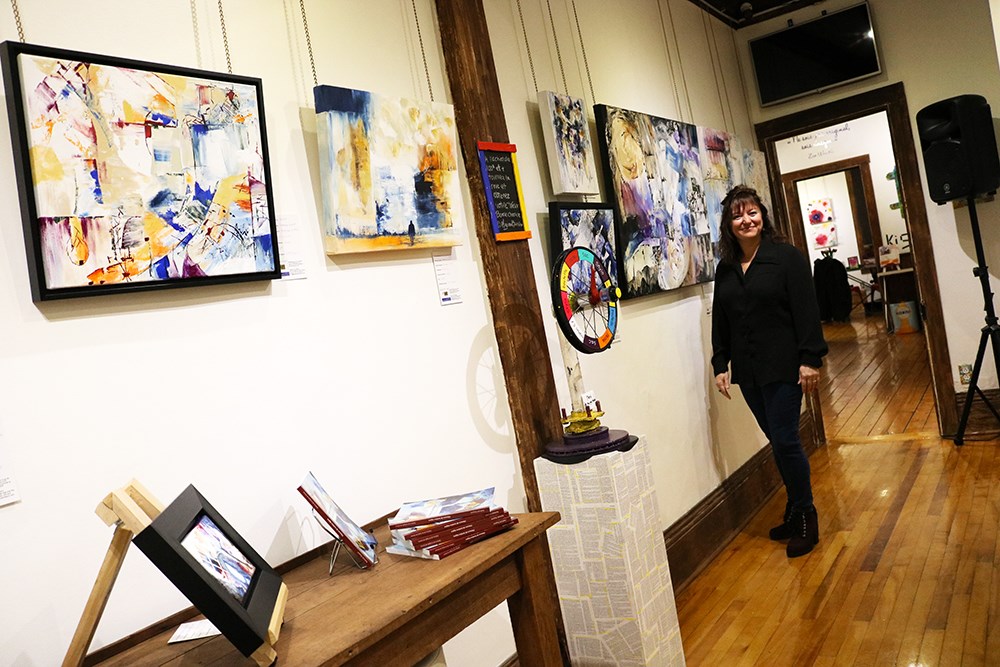 Nathalie Dupont présente l’exposition Une marche à trois temps à la Galerie mp tresart