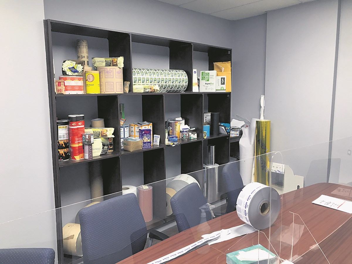 La gamme de produits alimentaires et pharmaceutiques.
