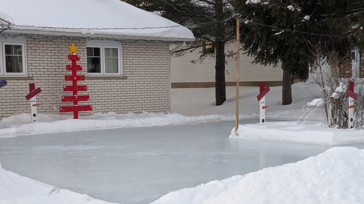 « Un peu de bonheur sur la glace… »