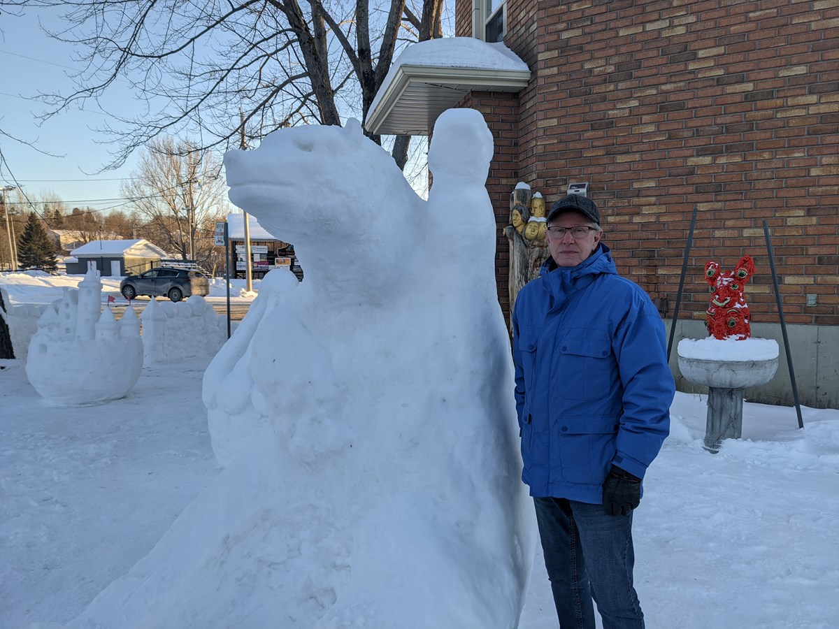 Un peu de plaisir et d’art hivernal à Danville