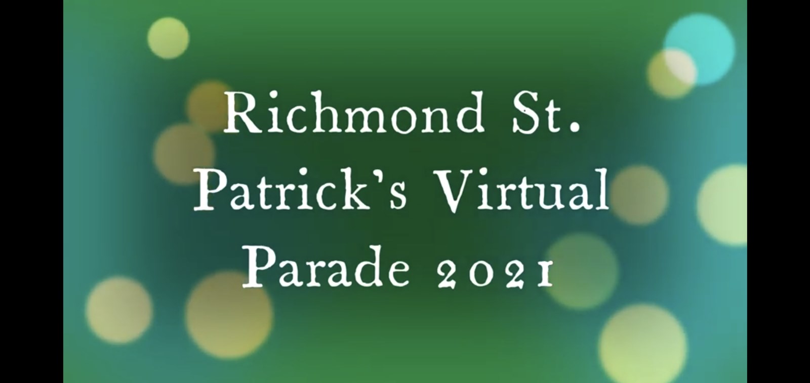 Un défilé virtuel pour l’édition 2021 de la St-Patrick à Richmond