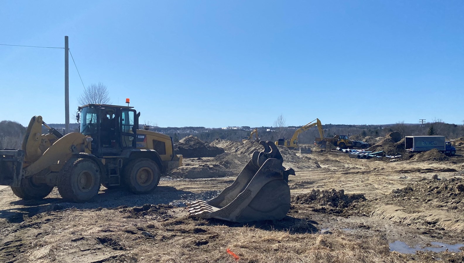 Travaux d’agrandissement du Parcours des Rivières