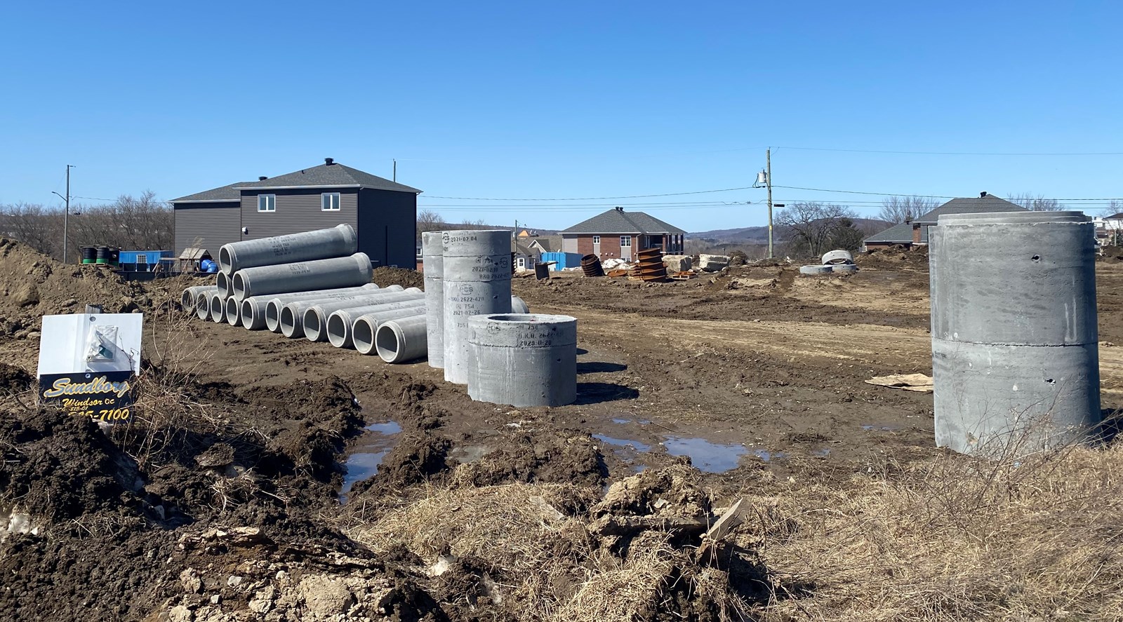 Travaux d’agrandissement du Parcours des Rivières