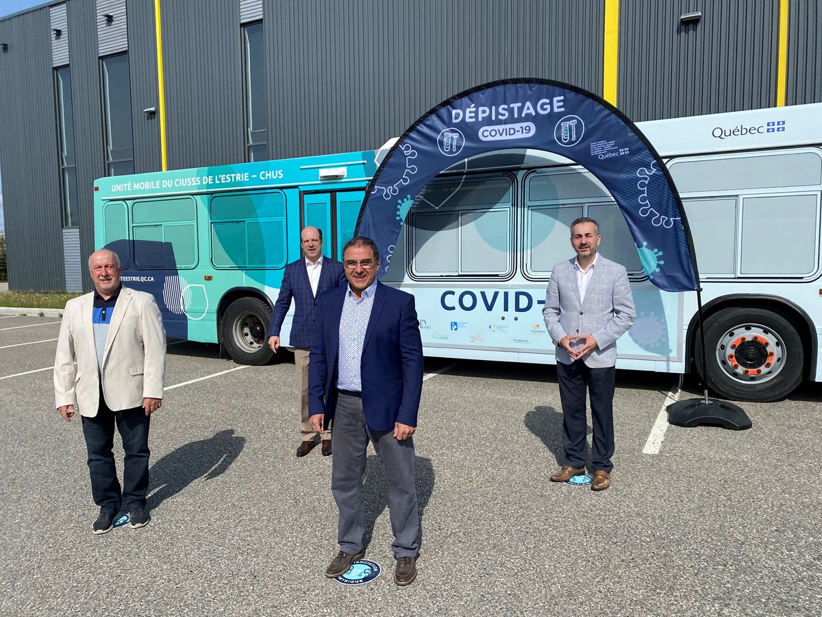 Une première unité mobile prête à prendre la route en estrie