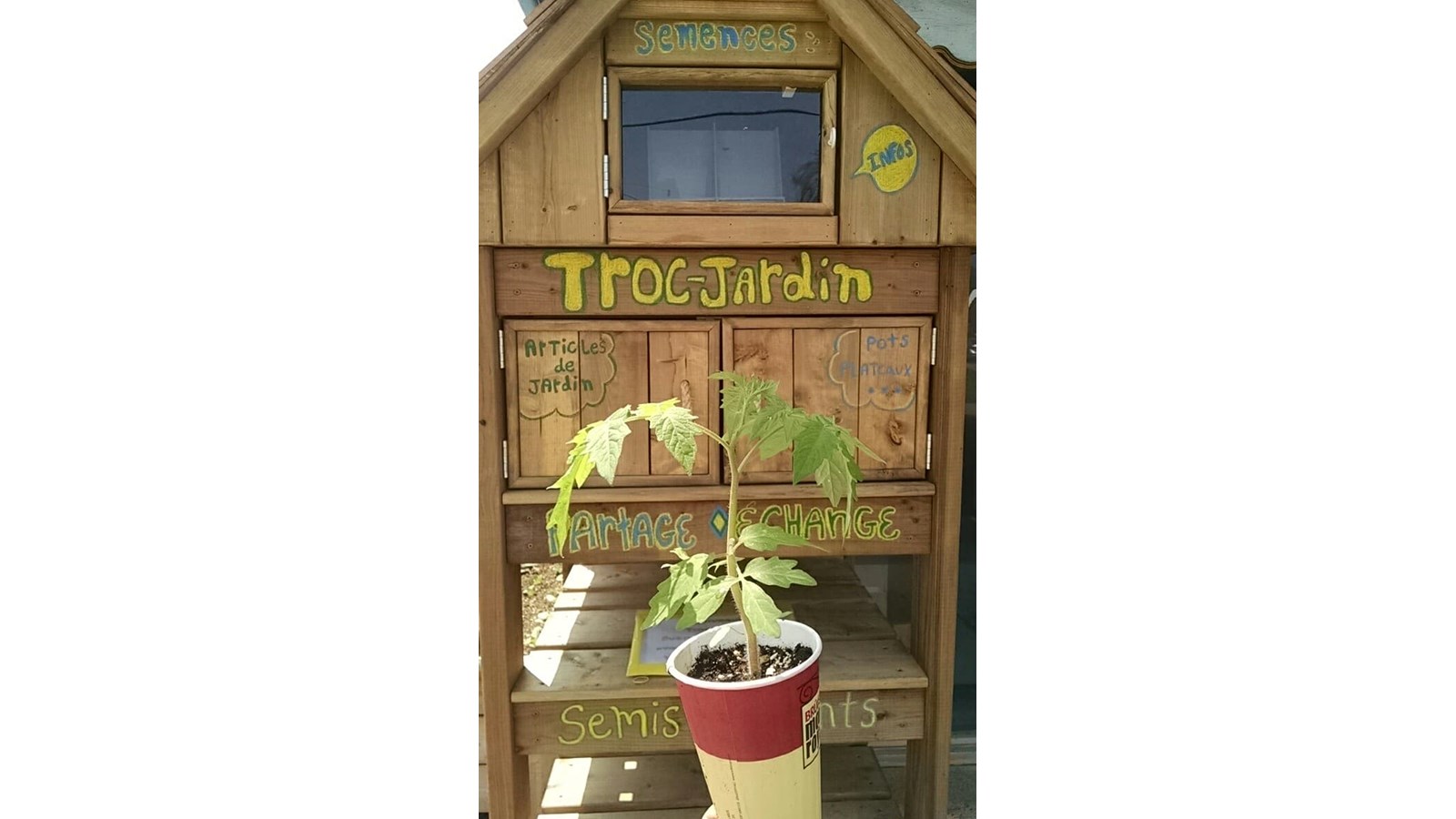 Nouveau sur le territoire de la MRC du Val Saint-François, les stations Troc-Jardin