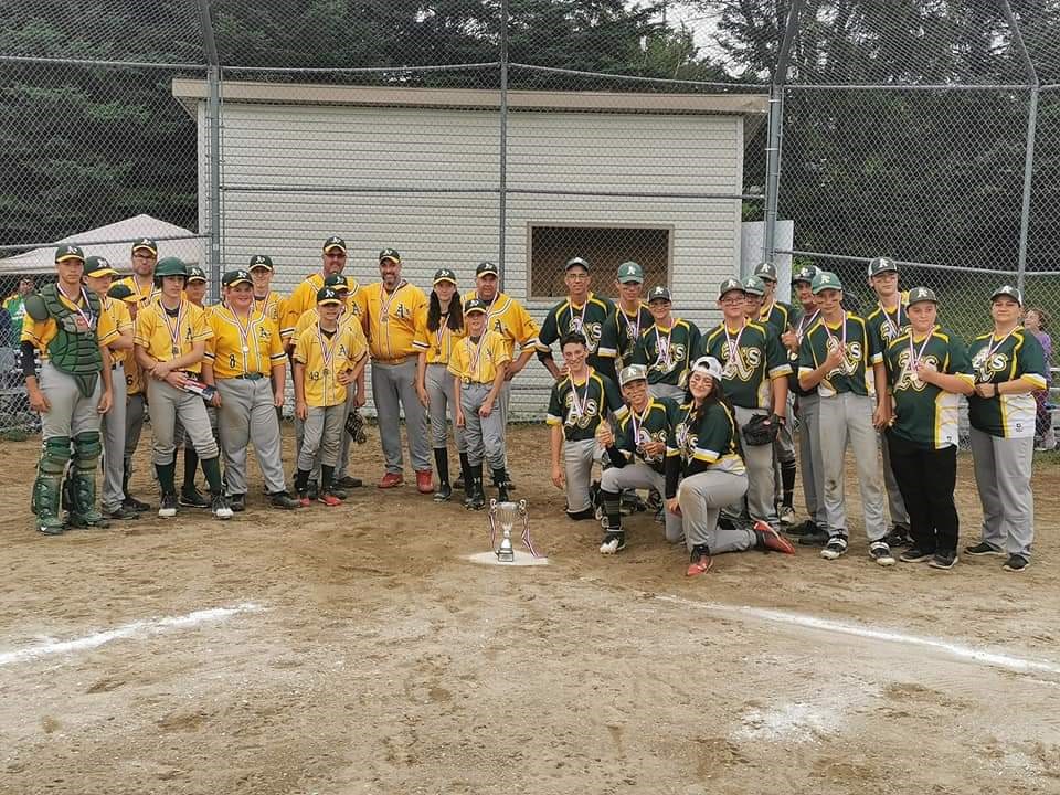 Les A’s bantam: champions régionaux