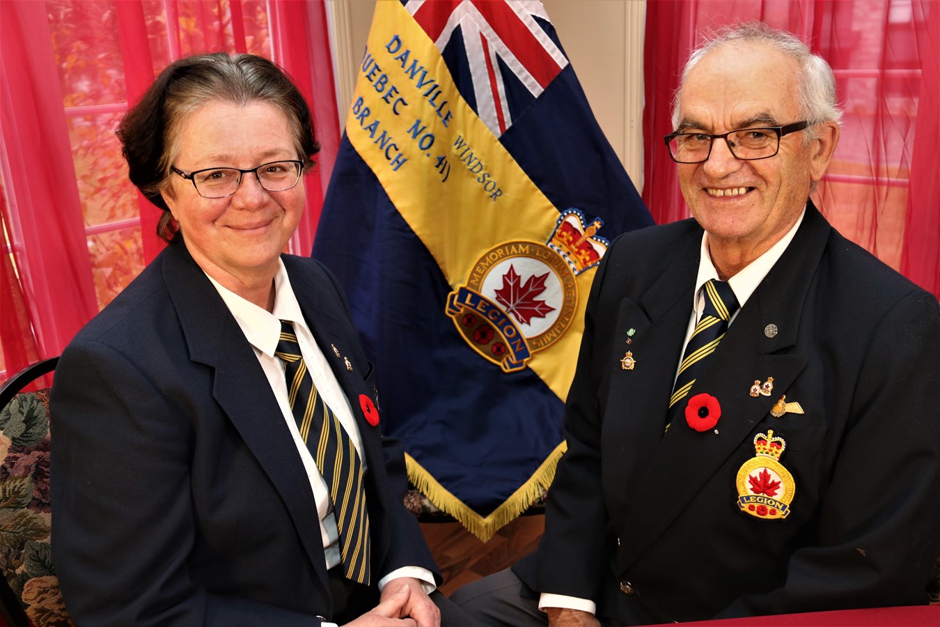 La Légion filiale 41 Danville-Windsor, en mode rédaction…