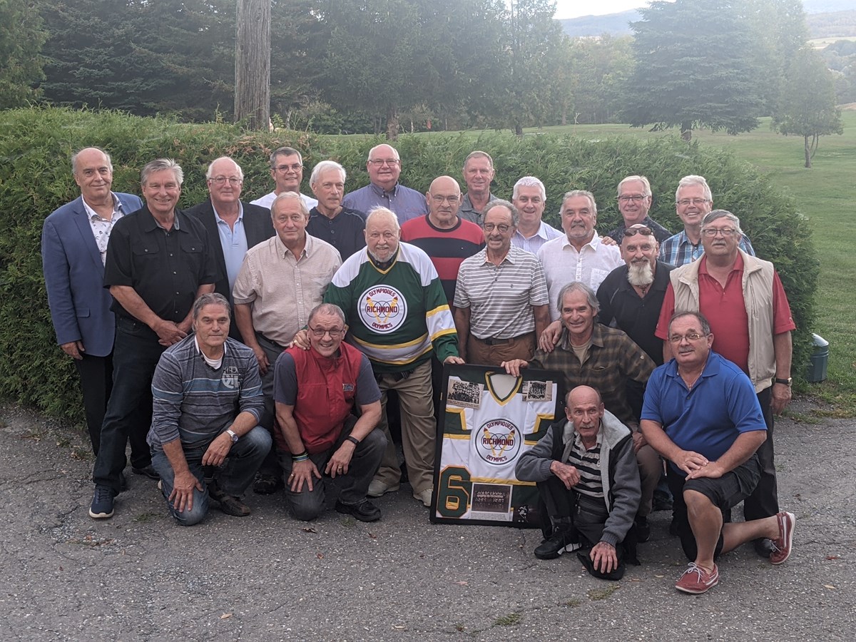 Les Olympiques Junior B de Richmond revivent le temps d’une soirée souvenir