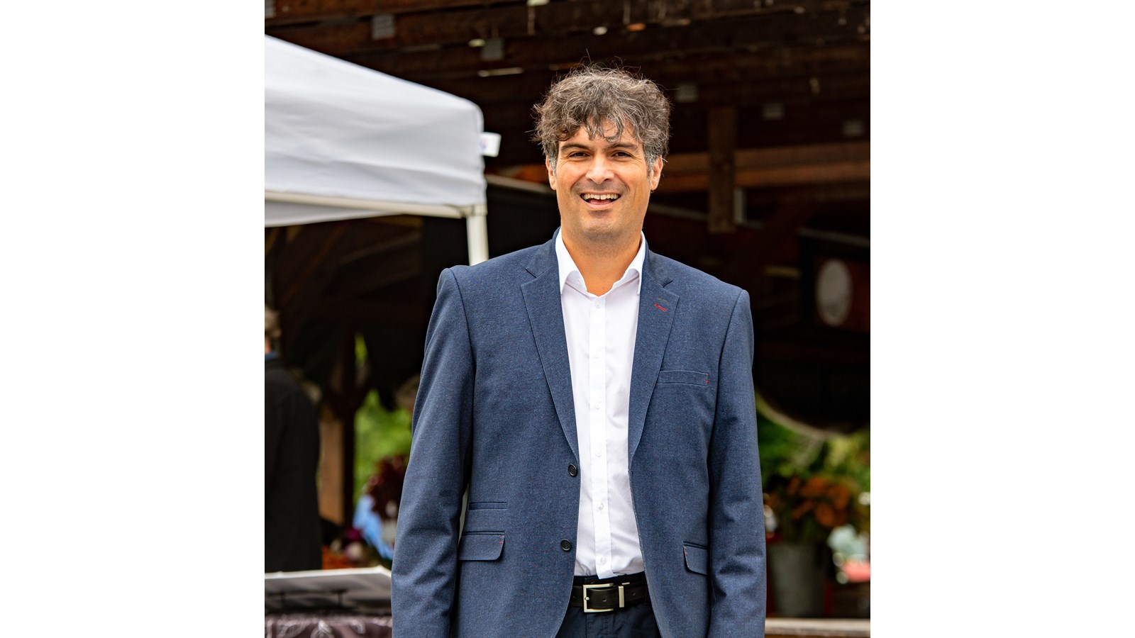 Diego Scalzo, candidat du Bloc Québécois dans Richmond-Arthabaska