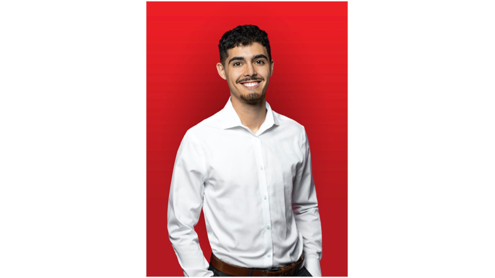 Alexandre Desmarais, candidat libéral dans Richmond-Arthabaska.