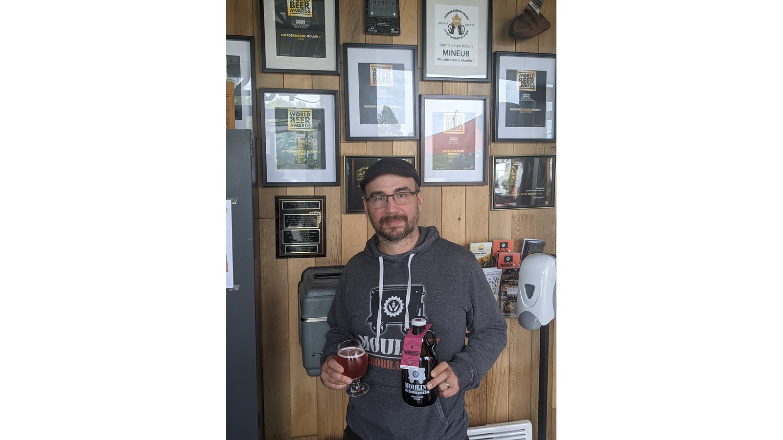 Le Moulin 7 se démarque à l’échelle mondiale avec sa Grisette à la Framboise