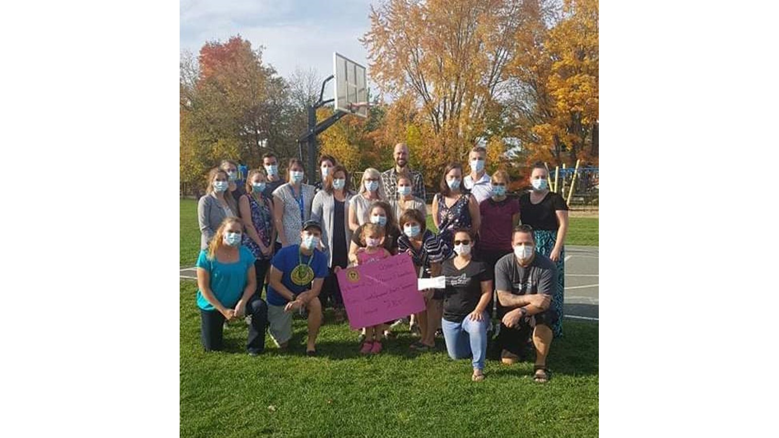 Remise de 5 728 $ aux secteurs sportifs des écoles anglophones de Richmond