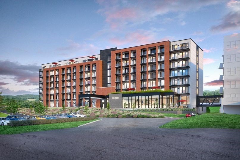 Le projet prévoit la construction d’un bâtiment de huit étages incluant le sous-sol. Six d’entre eux sont réservés aux appartements. Au total, 42 nouveaux logements seront aménagés.