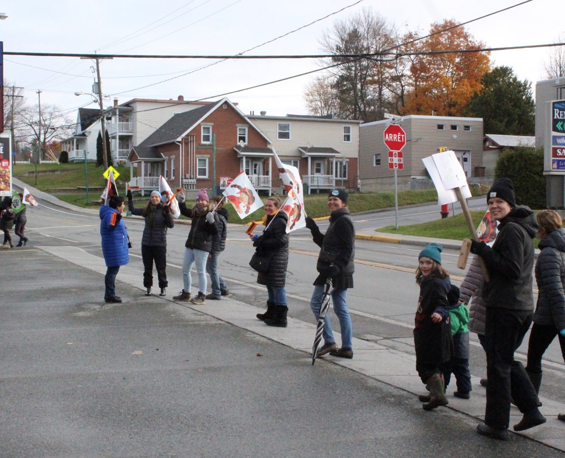 Les CPE manifestent à Windsor