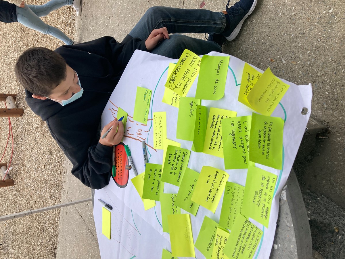 Des jeunes en mode solution face à la pauvreté