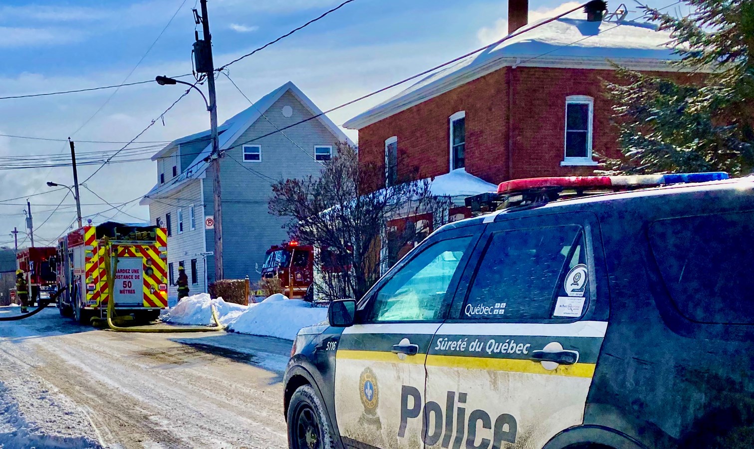 Incendie sur la 4e avenue à Windsor