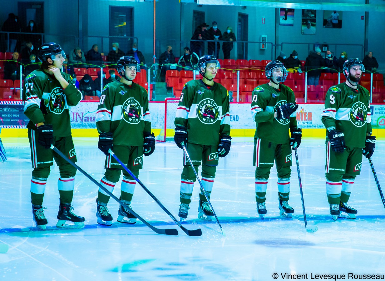 Le Desjardins – Wild s’impose dans le premier match de la demi-finale à Coaticook