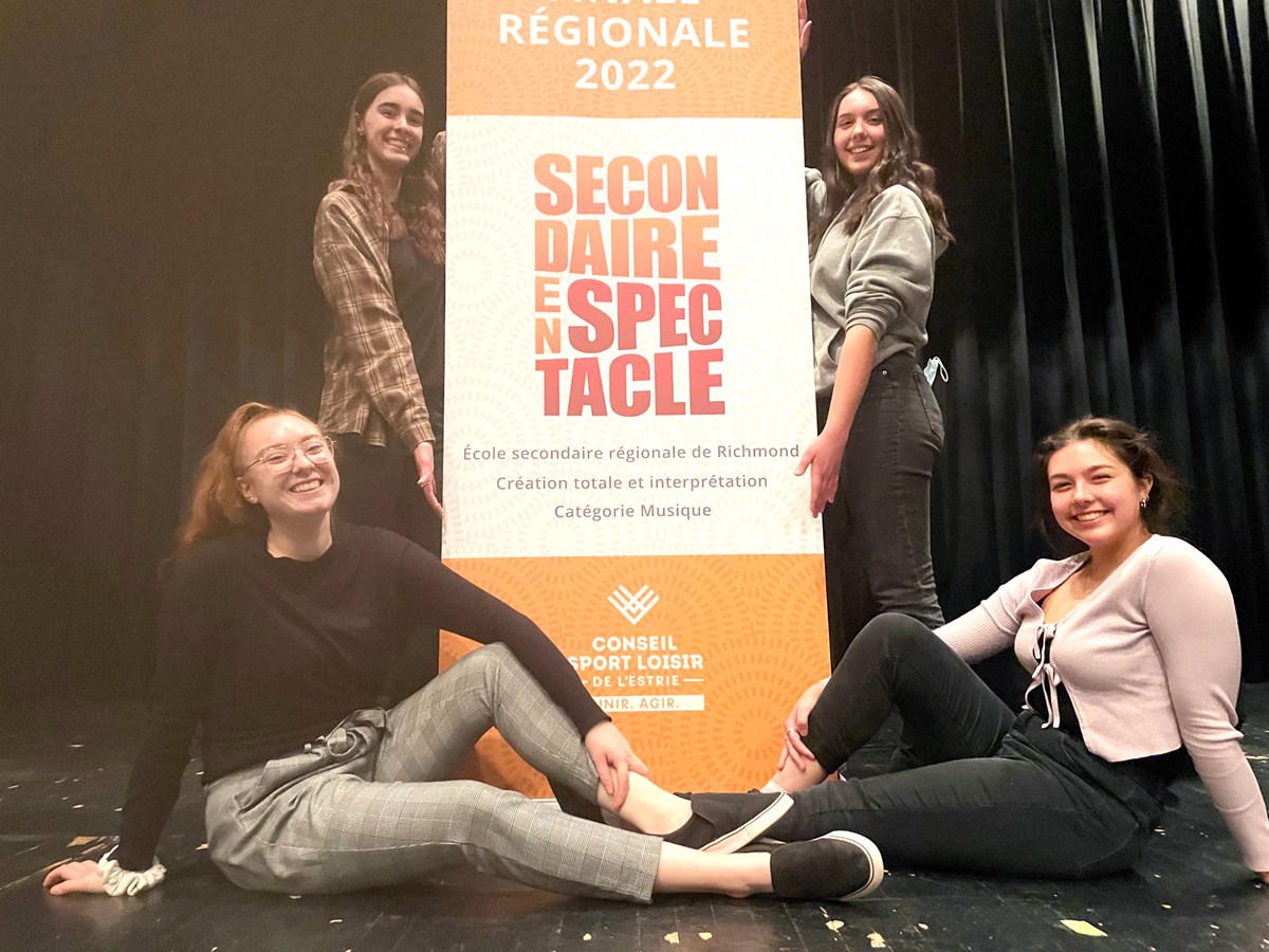 Quatre élèves de Richmond participeront à Secondaire en spectacle