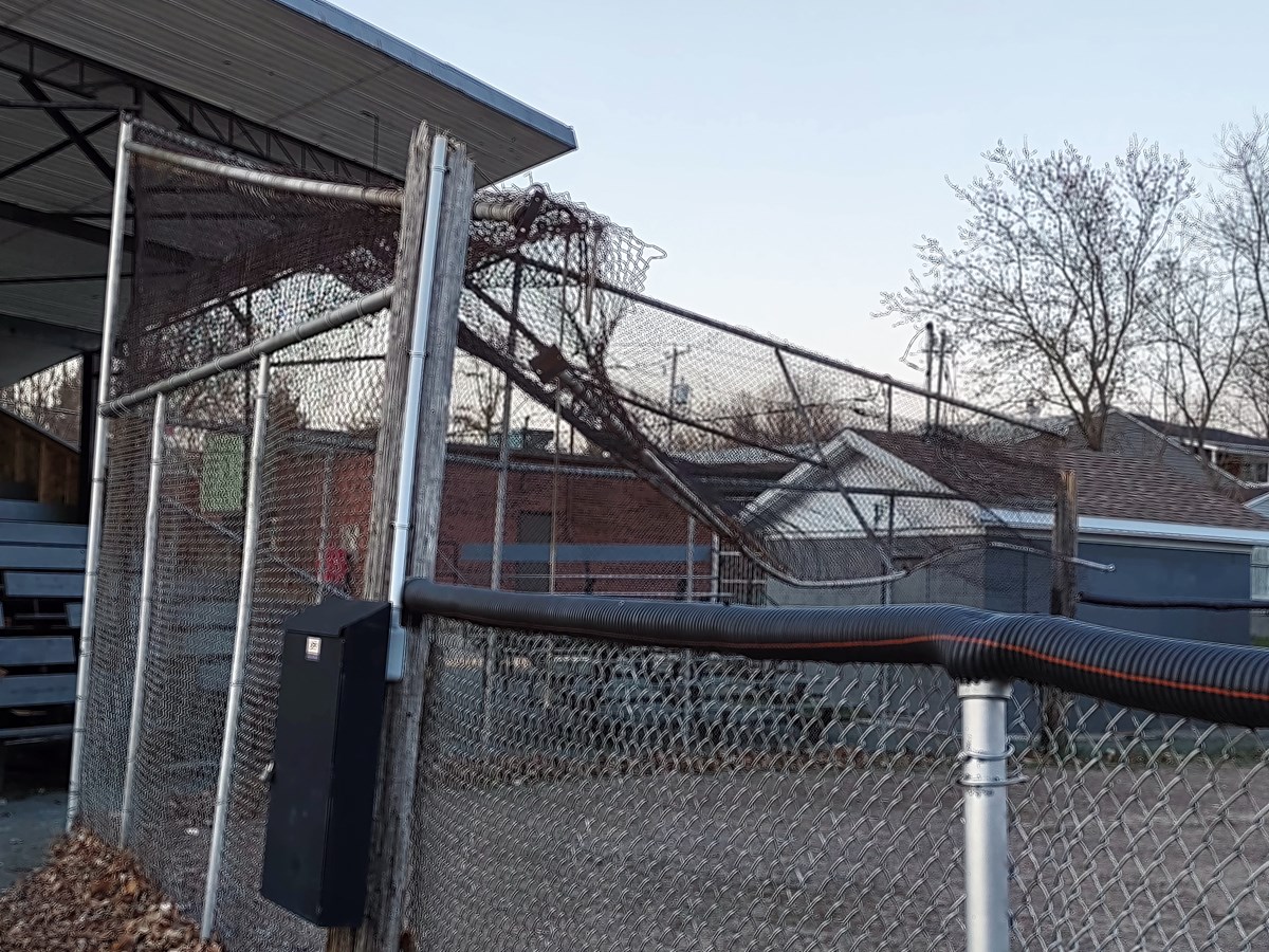 Le terrain de balle de Danville sera inaccessible en début de saison
