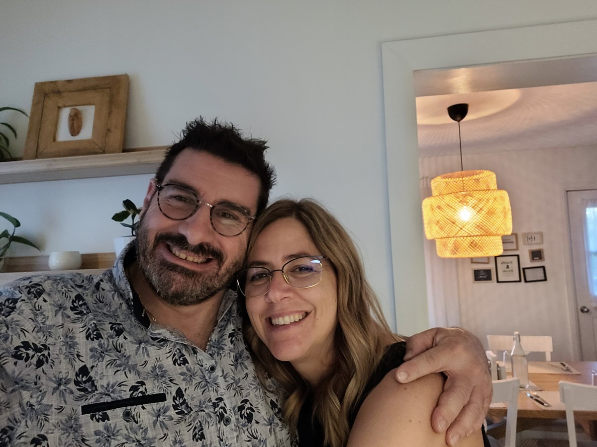 Frédéric Vio s’est marié avec Julie Leblanc le 16 octobre 2021.