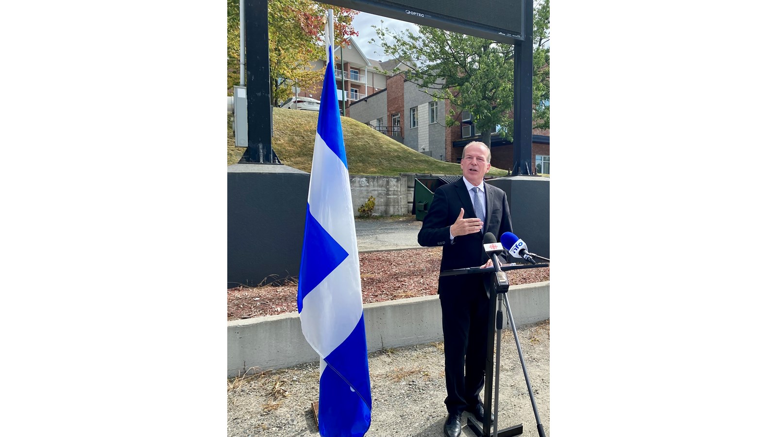 André Bachand, député sortant et candidat de la CAQ.