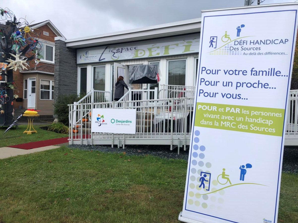 Défi Handicap des Sources inaugure son Espace Défi