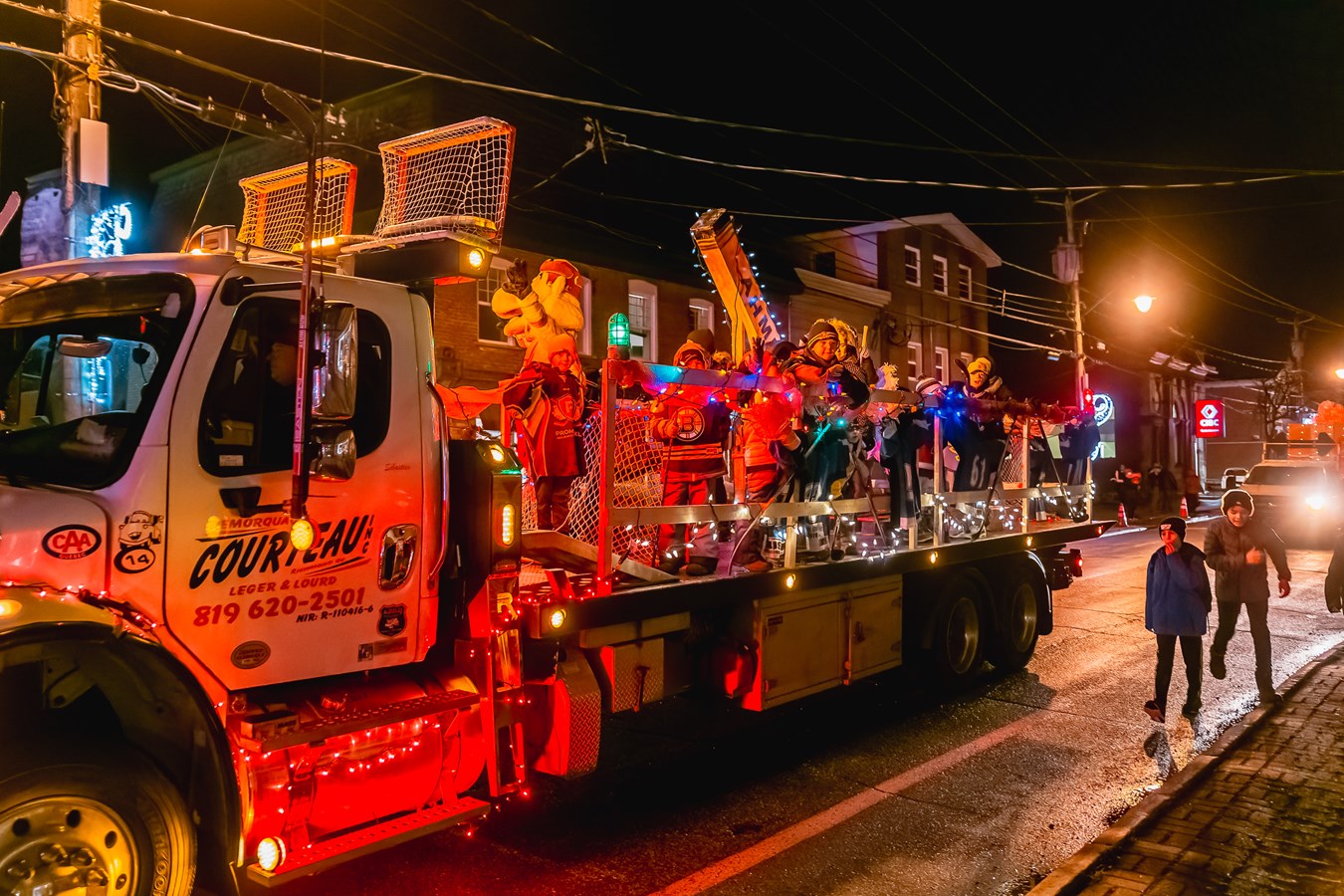 Richmond s’illumine pour accueillir le père Noël