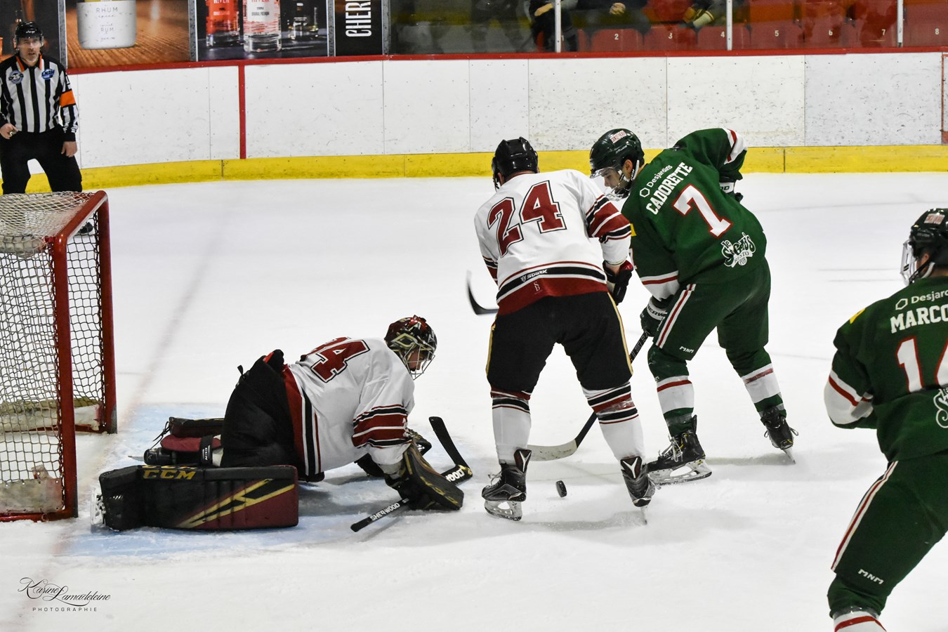 Revers crève-cœur du Desjardins – Wild en prolongation à Coaticook