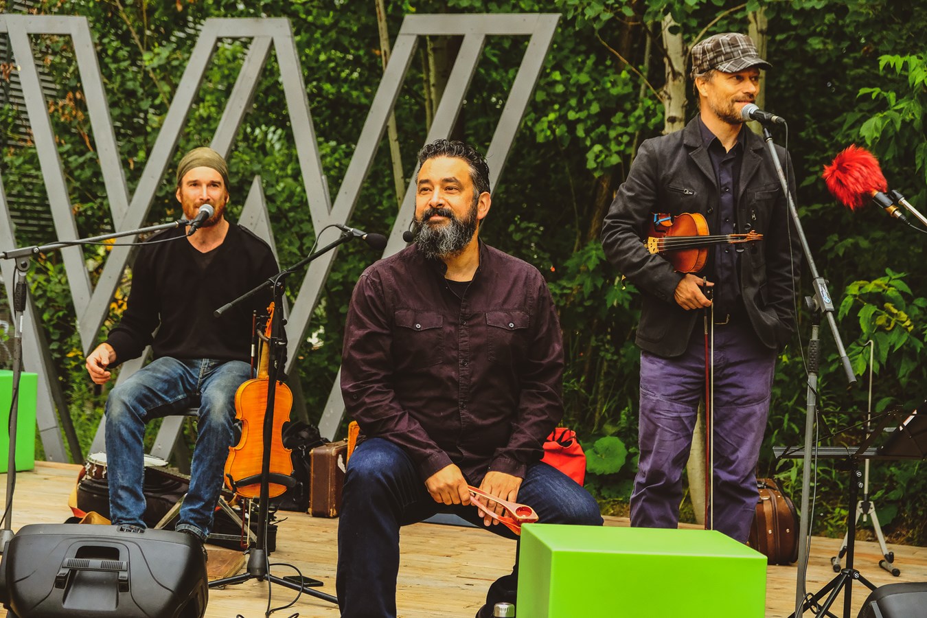 Le trio livrera le spectacle Slainte Mhaith.