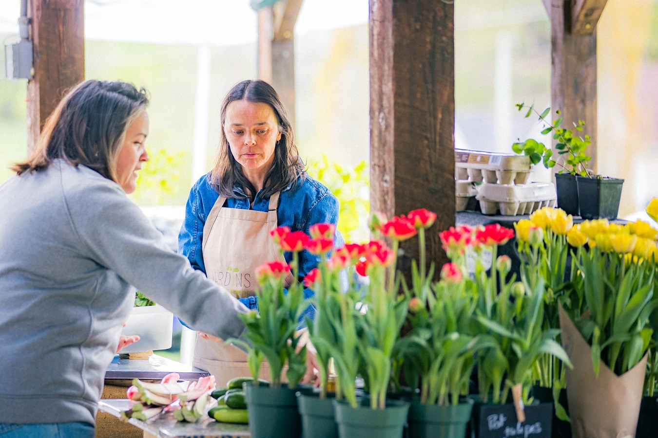 Le marché champêtre de Melbourne ouvre ses portes de 9 h à 13 h chaque samedi jusqu’à la fin du mois d’octobre.