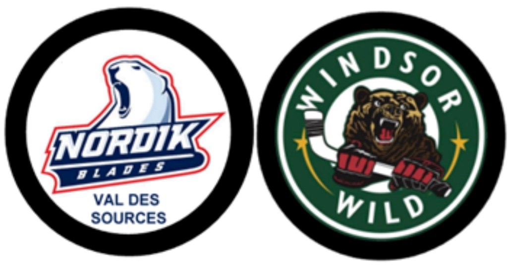 Le Nordik Blades renversé par le Desjardins-Wild