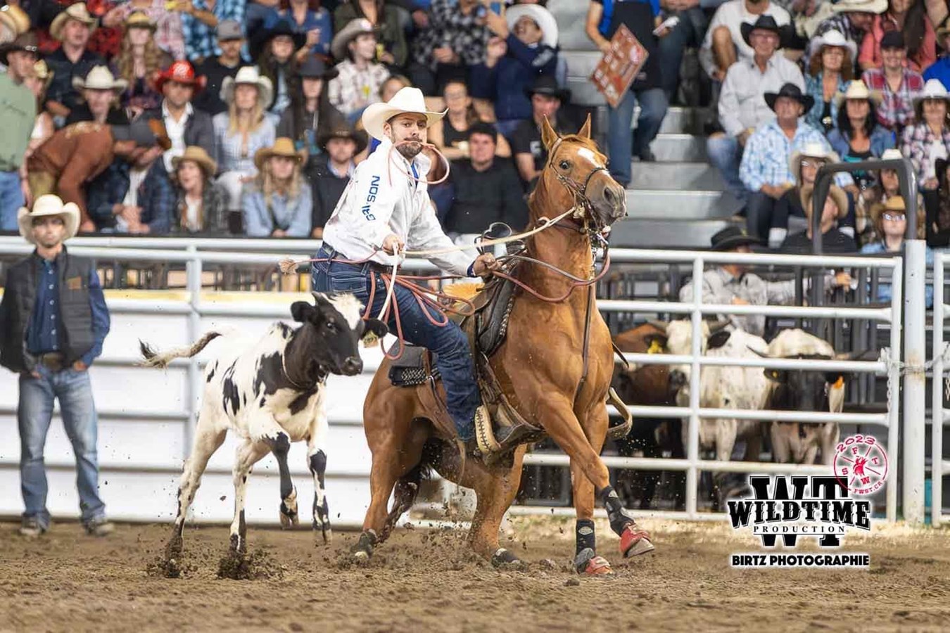 Un cowboy de Danville se démarque à Saint-Tite et remporte la Coupe Canada