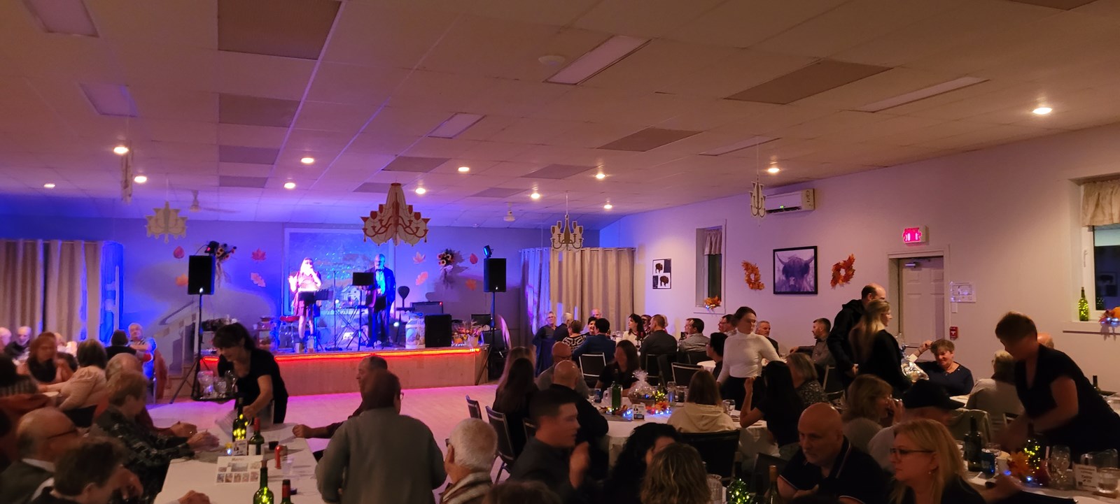 Les personnes présentes ont pu danser à leur guise lors de cette activité de financement.