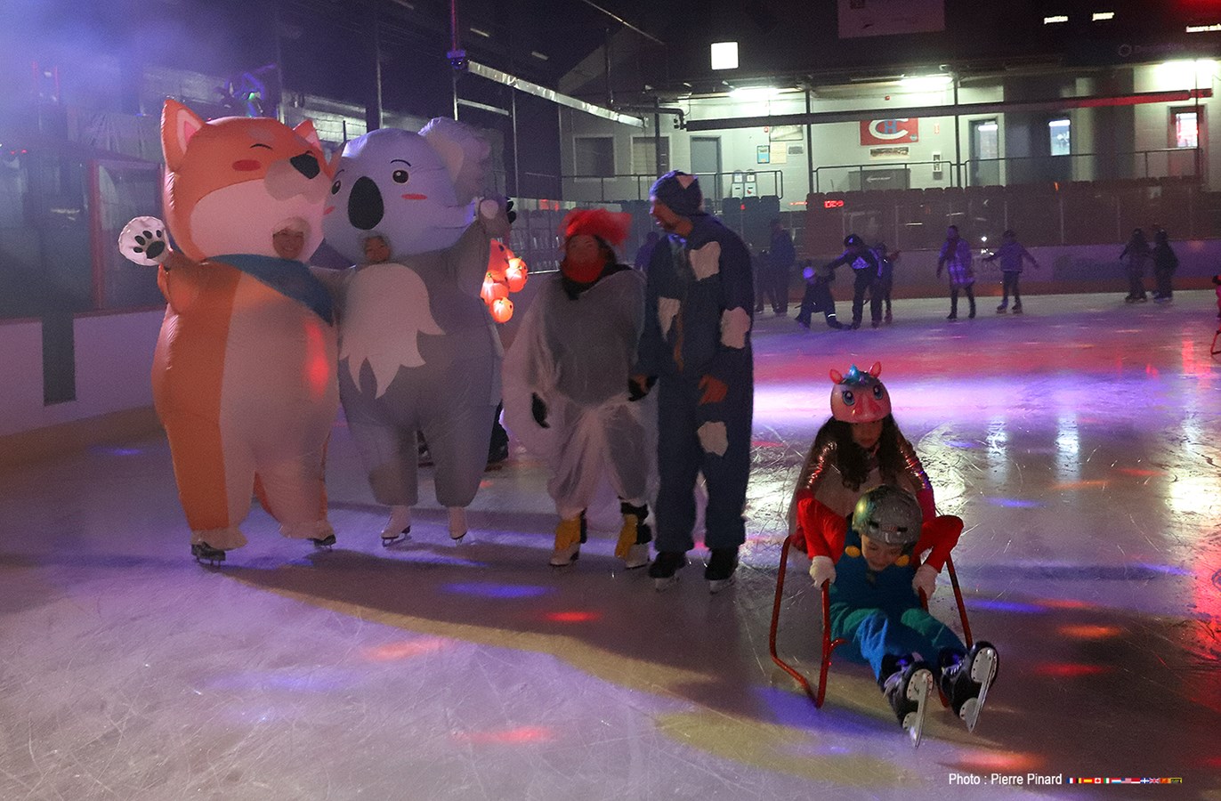 Ce dimanche 29 octobre avait lieu l’activité de patinage déguisé à l’aréna du Centre J.-A.-Lemay.
