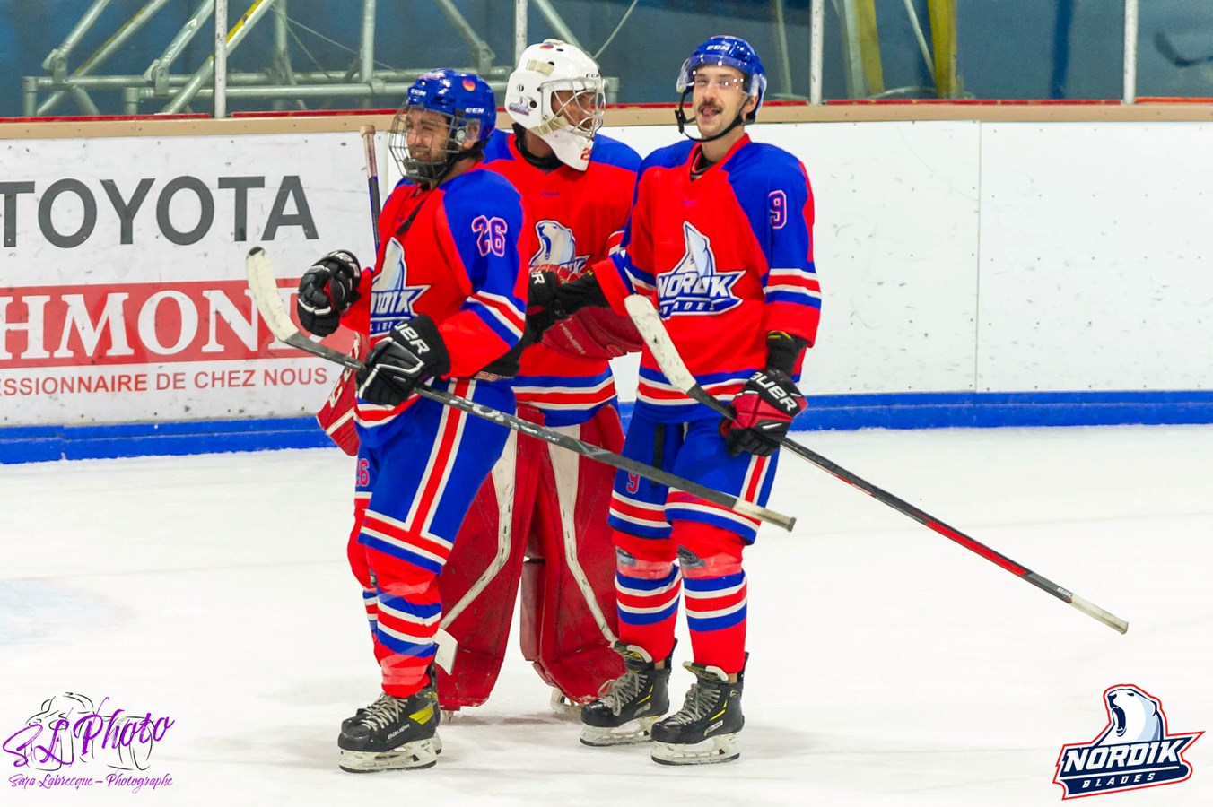 Grosse victoire du Nordik Blades devant ses partisans